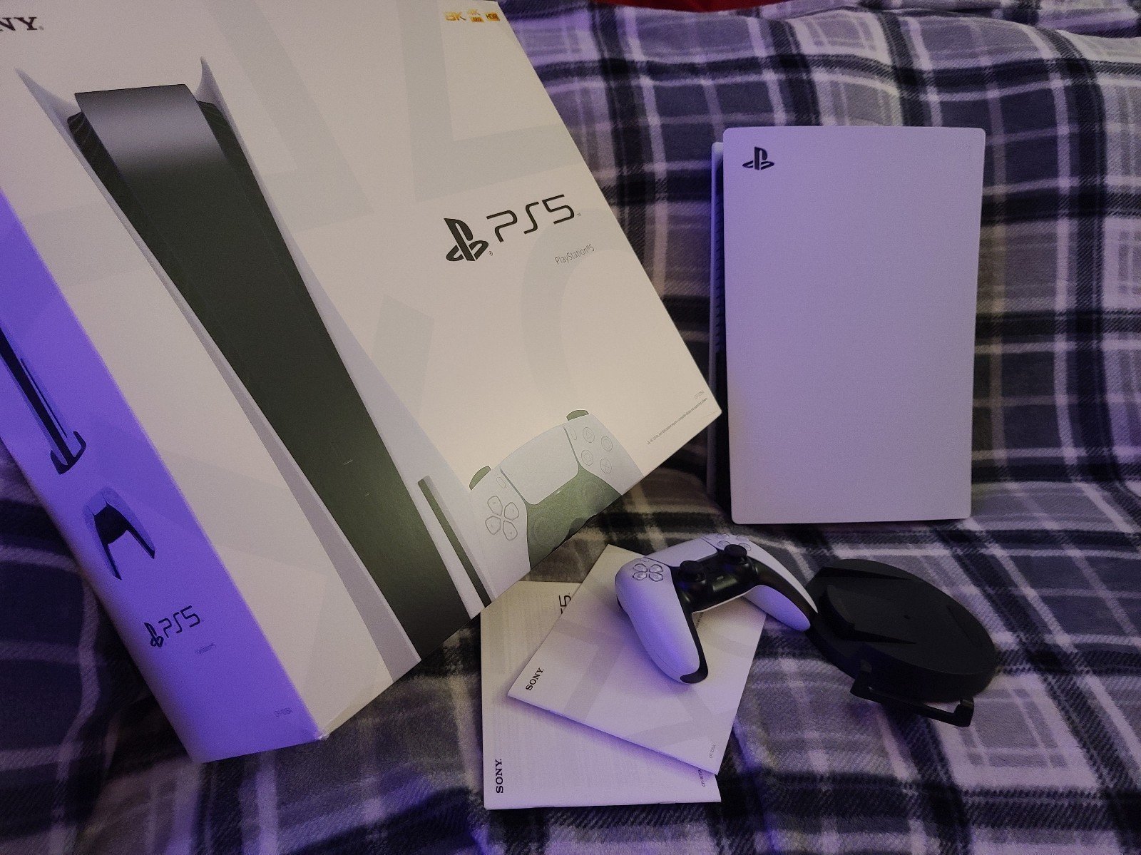 Sony playstation 5 disc console all accessories included mint 5R87