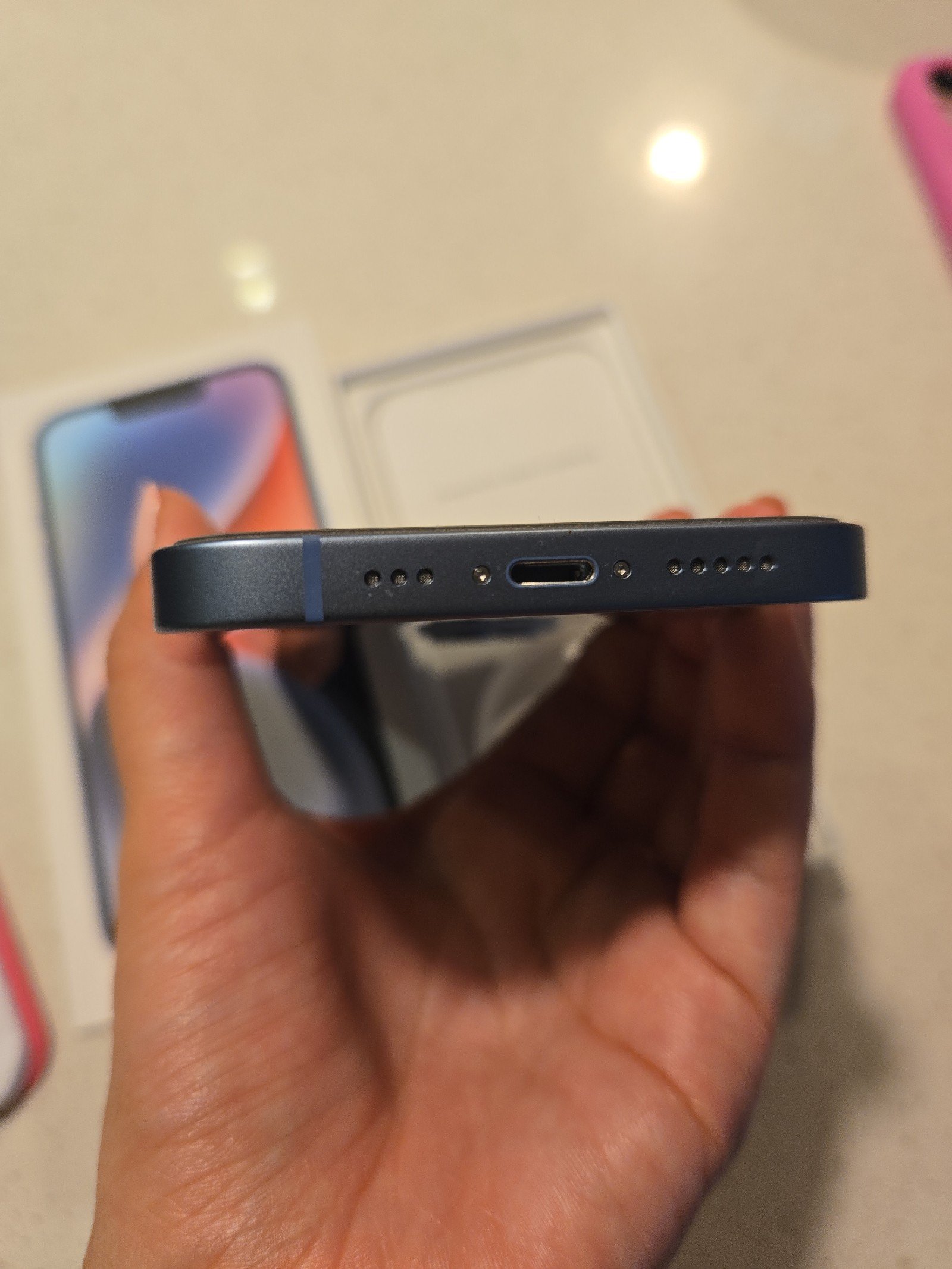 iPhone 14 blue Unlocked SIM free 128 GB 1G99