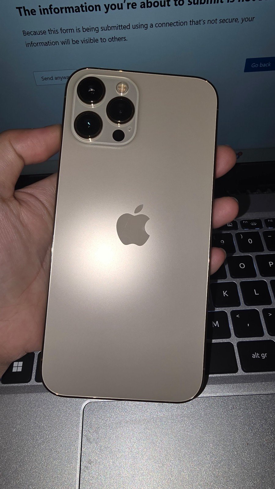 iphone 12 pro max fully Unlock 256gb 8X62