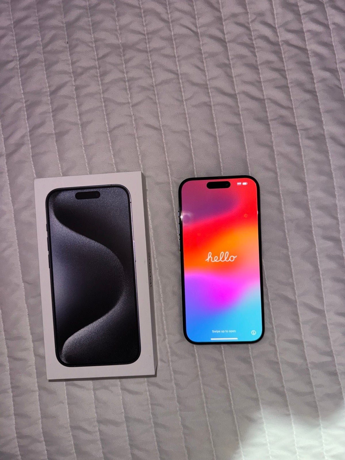 Blue iPhone 15 pro 8S71