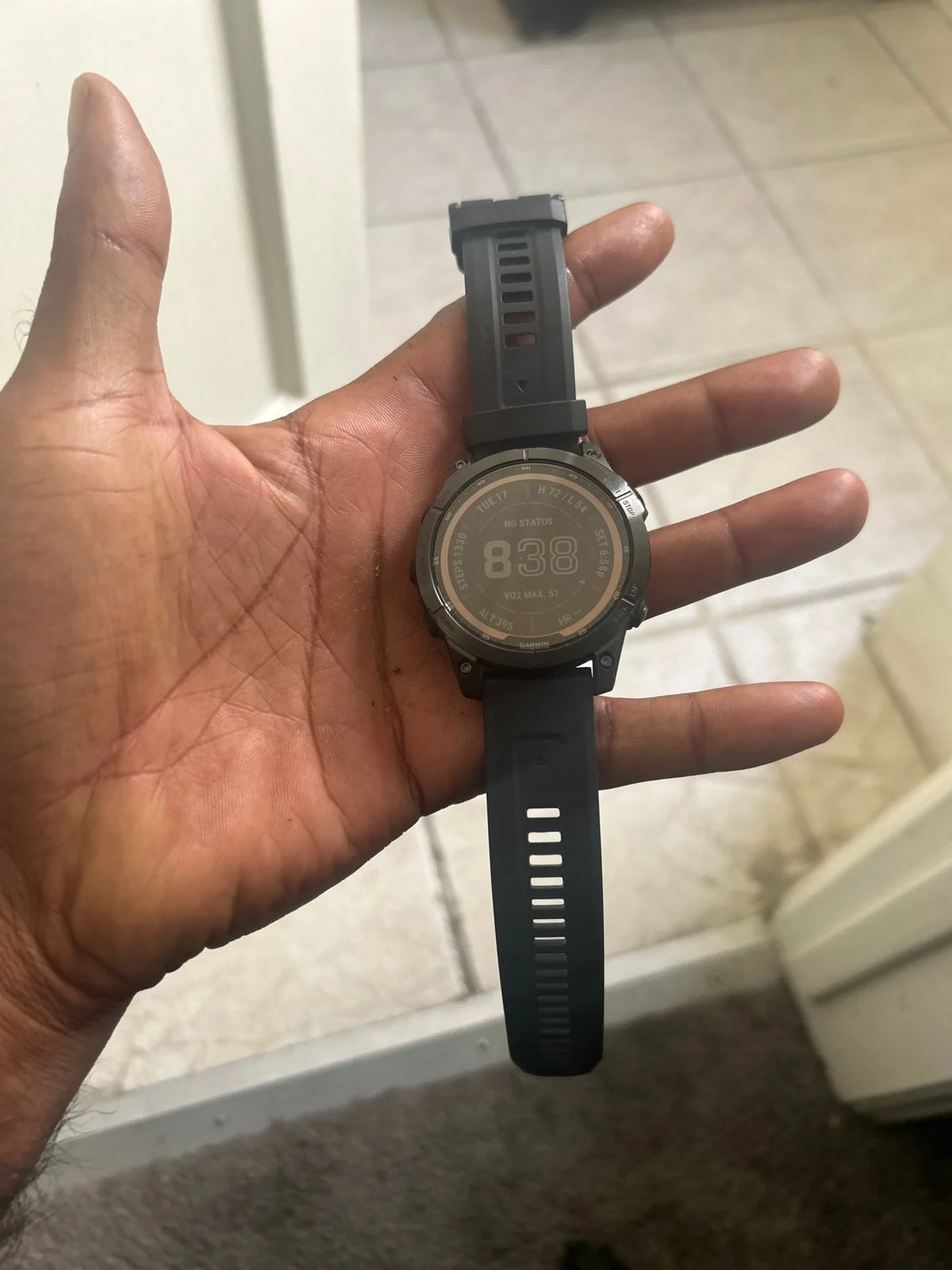 Garmin Fēnix 7 – Sapphire Solar Edition 47 mm Smartwatch in Black