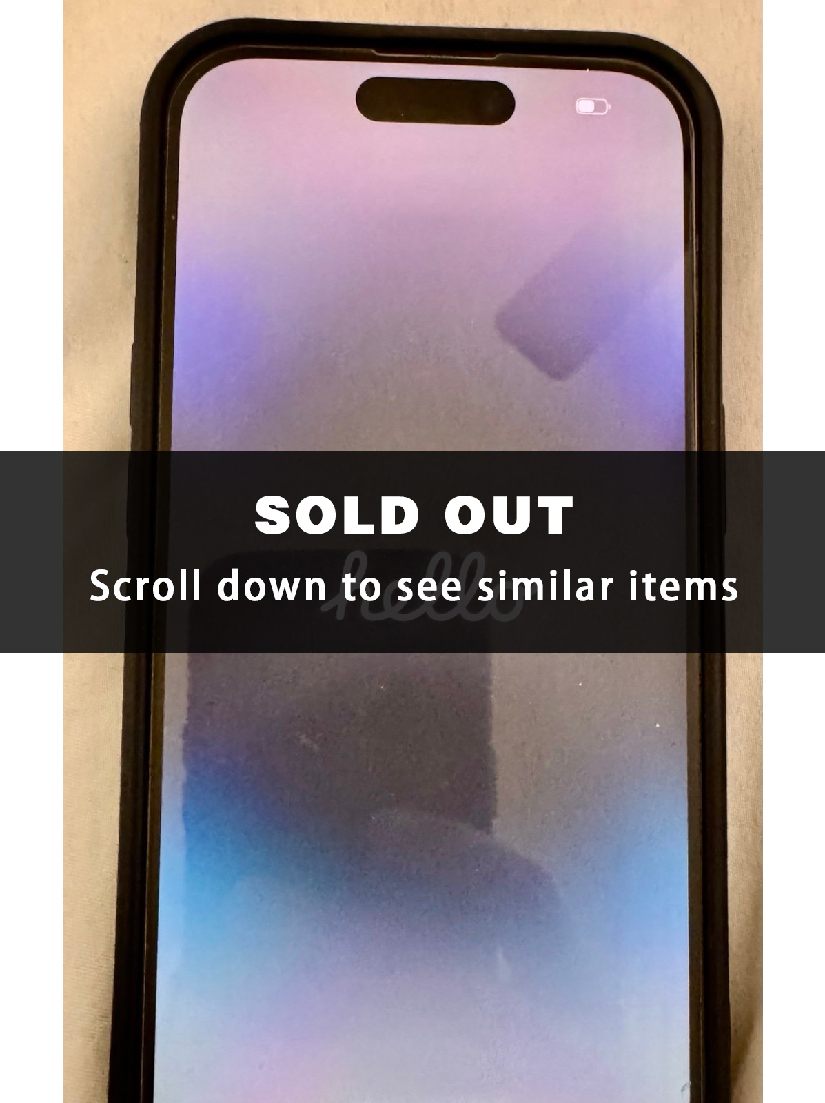 SOLD - iphone 14 pro unlocked 128gb black