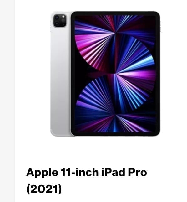 iPad Pro 11” 3rd Generation (2021) BUNDLE! Includes… 6E79
