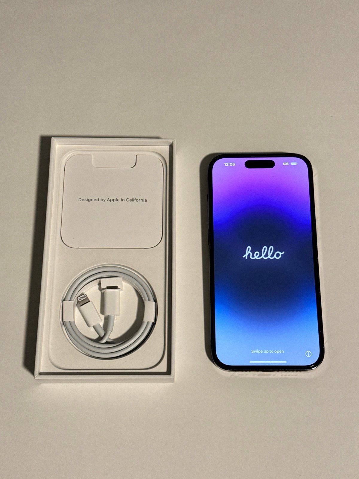 iPhone 14 Pro (T-mobile) Deep Purple 128gb 5E93