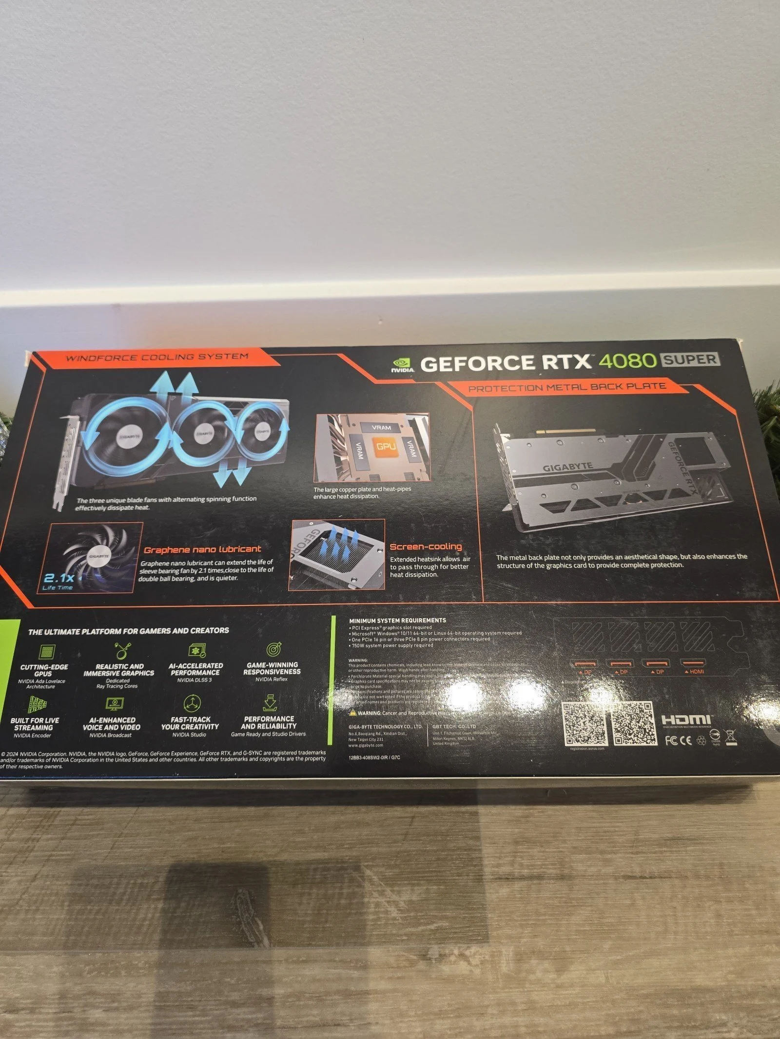 Gigabyte Nvidia geforce RTX 4080 SUPER NEW
