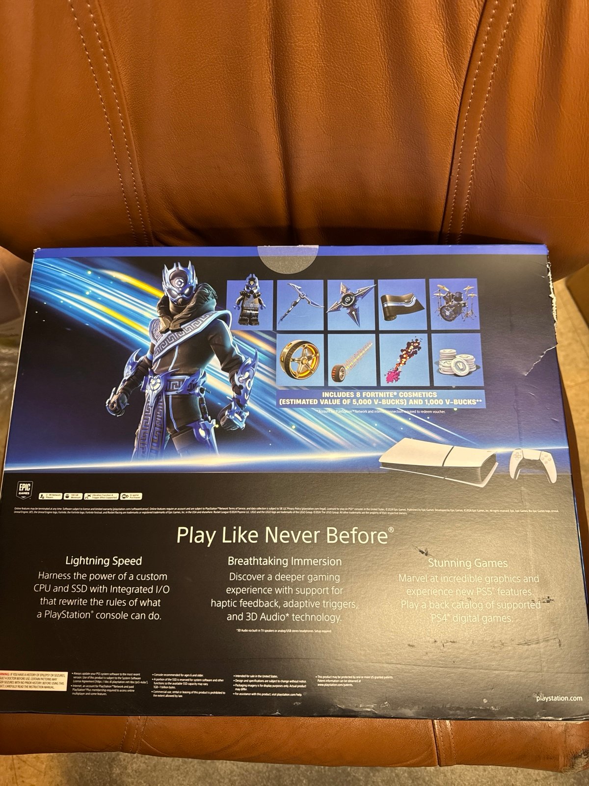 PlayStation PS5 Console - Fortnite Cobalt Star Digital Edition 5K98