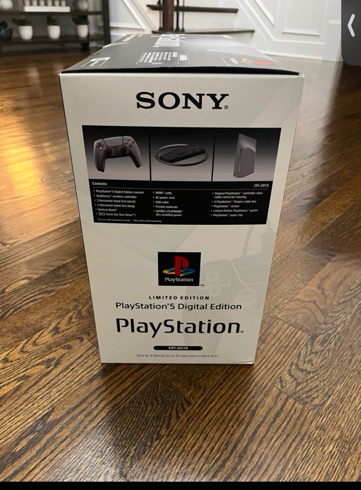 PlayStation 5 Digital Edition Console- 30th Anniversary Limited Edition 5C59