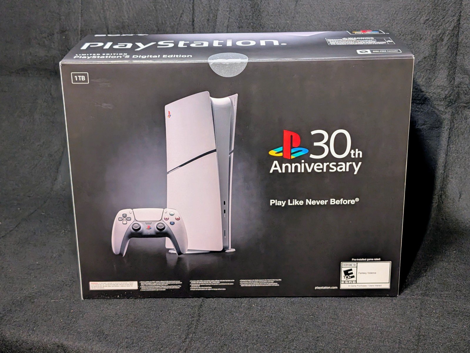PlayStation 5 SLIM Digital Edition 30th Anniversary Limited Edition PS5 Bundle 8D96