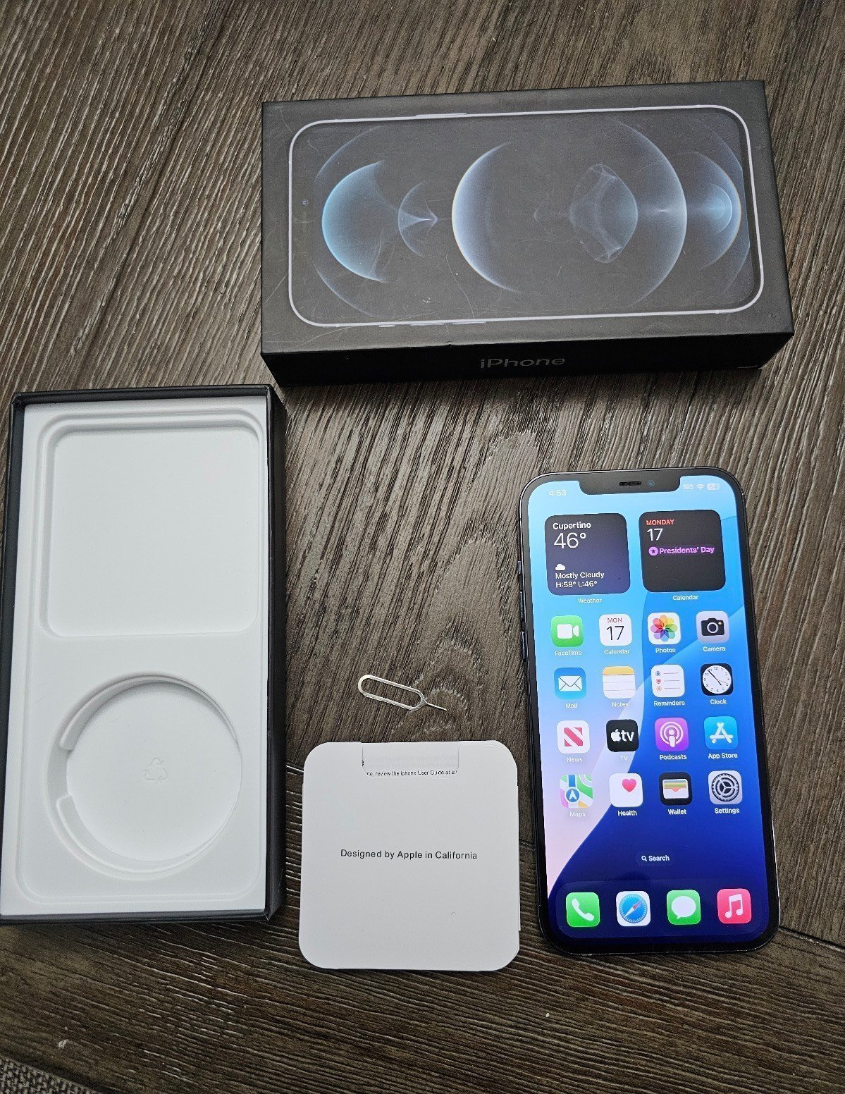 Iphone 12 Pro Max - 512GB - Factory Unlocked -Blue 6F96