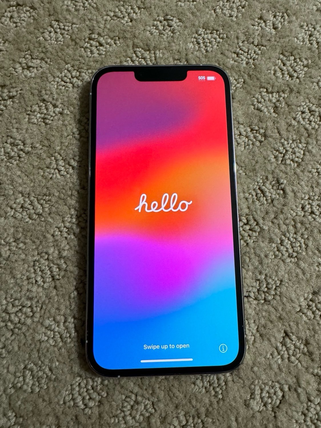 iPhone 13 Pro 256 GB Unlocked Silver 1Z85