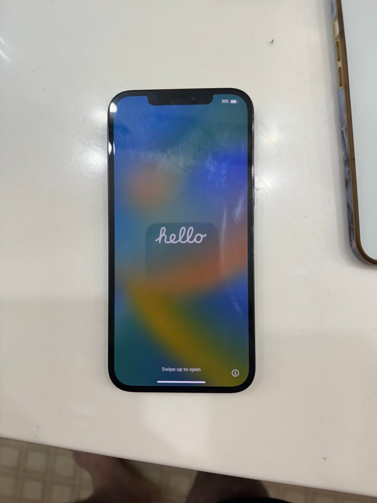 Apple iPhone 12 Pro Max 128 GB in Pacific Blue for Unlocked 1J85