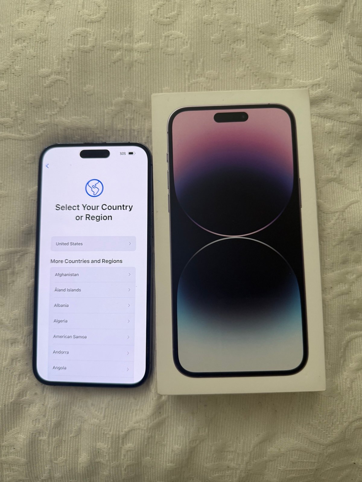 Apple iPhone 14 Pro Max 128 GB in Deep Purple 9F75