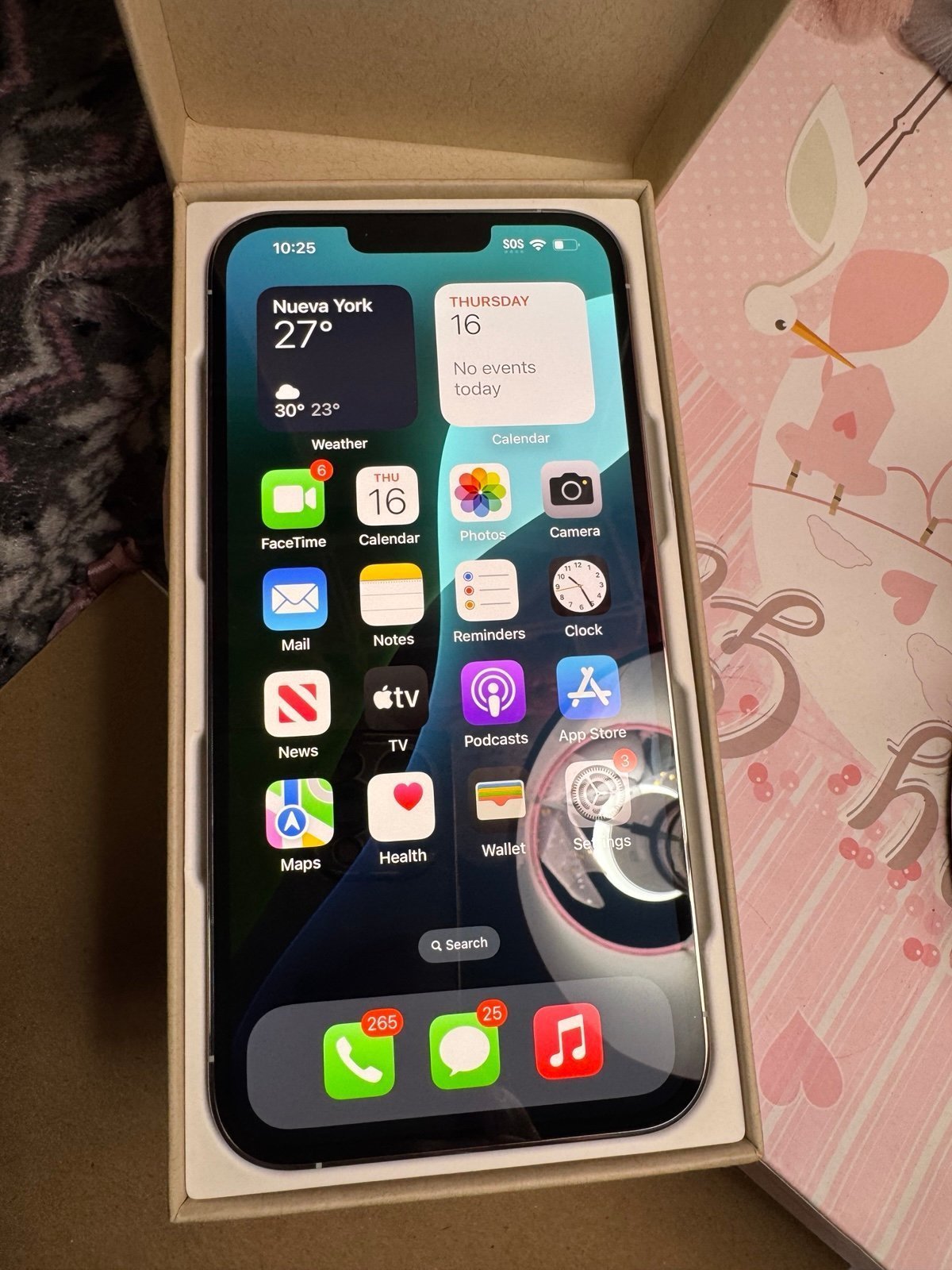 New in box iPhone 13 Pro MaX 256GB 9M65