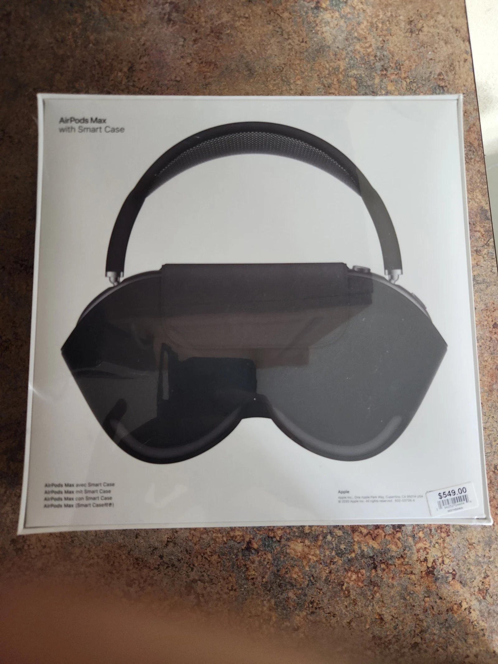 Airpods Max Space Gray with Black HeadBand 1A17