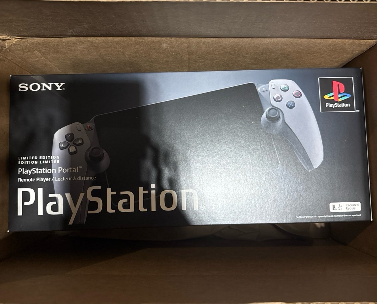 PlayStation portal ps5 30th anniversary edition brand new sealed ships fast rare 7J83