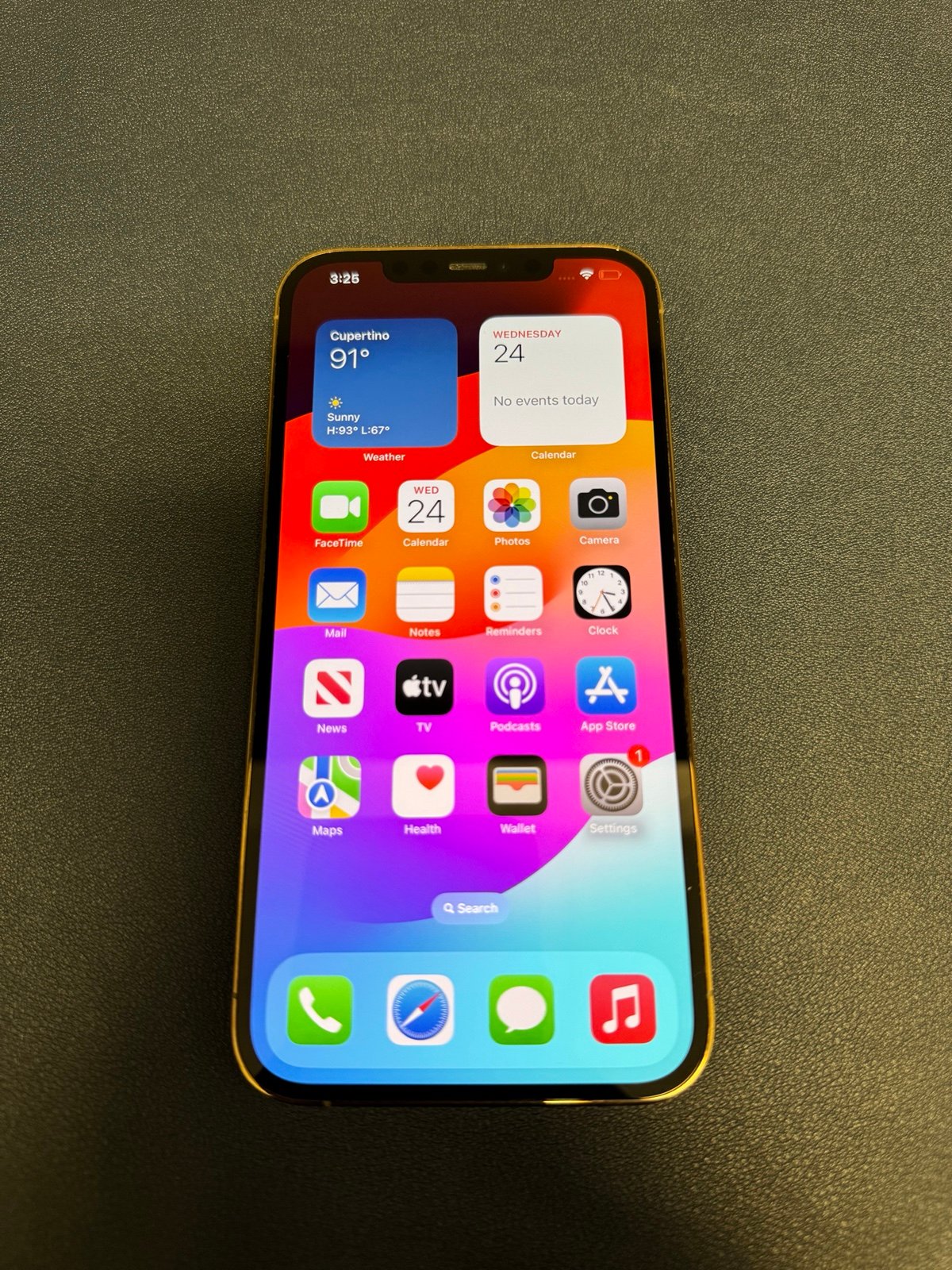 Apple iPhone 12 Pro Max 128 GB in Gold for AT&T 9T11