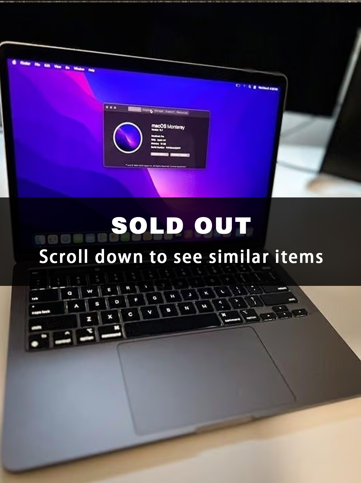 SOLD - Apple MacBook Pro 13” 2020 M1 16GB 1TB Touch Bar