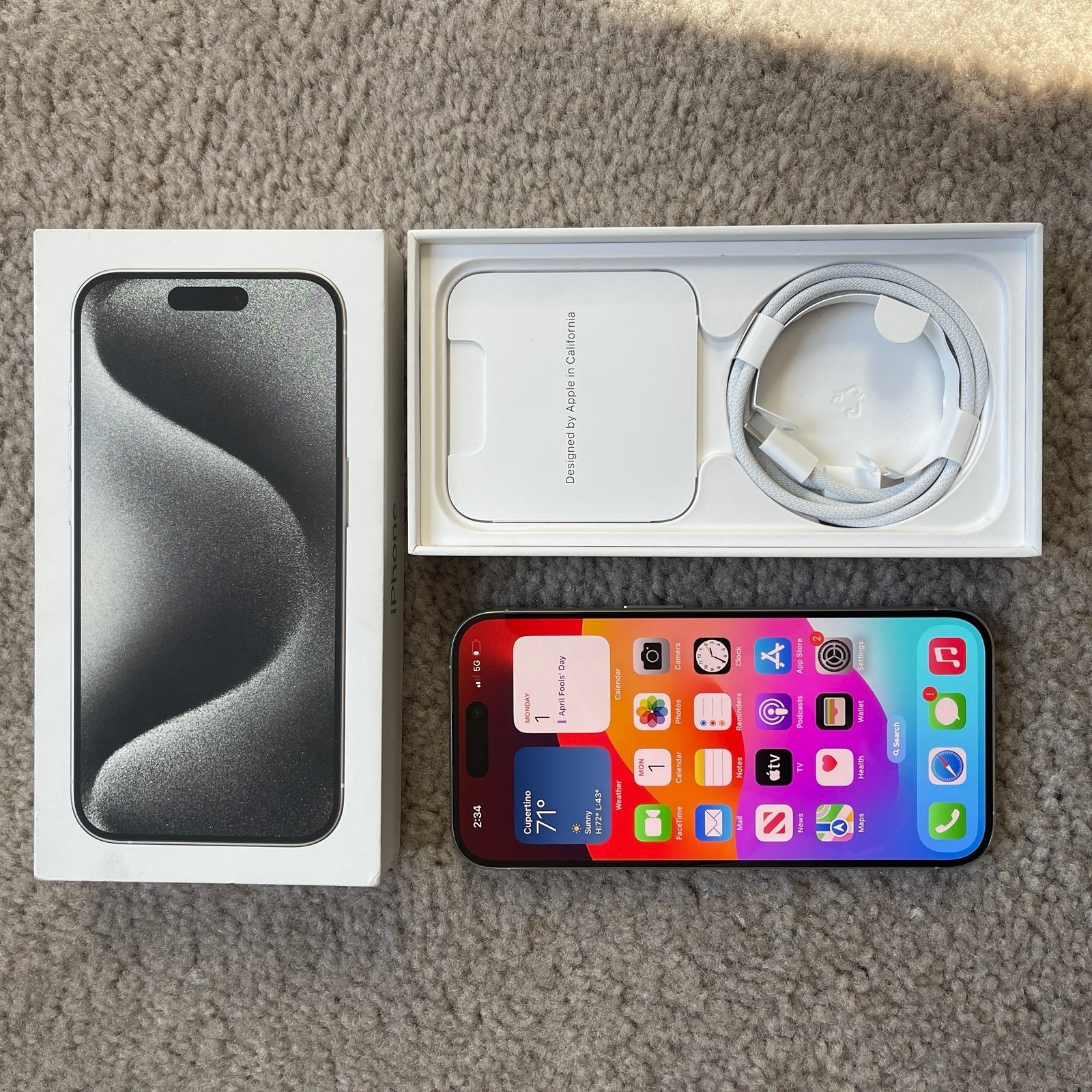 Iphone 15 pro 256gb 5C28