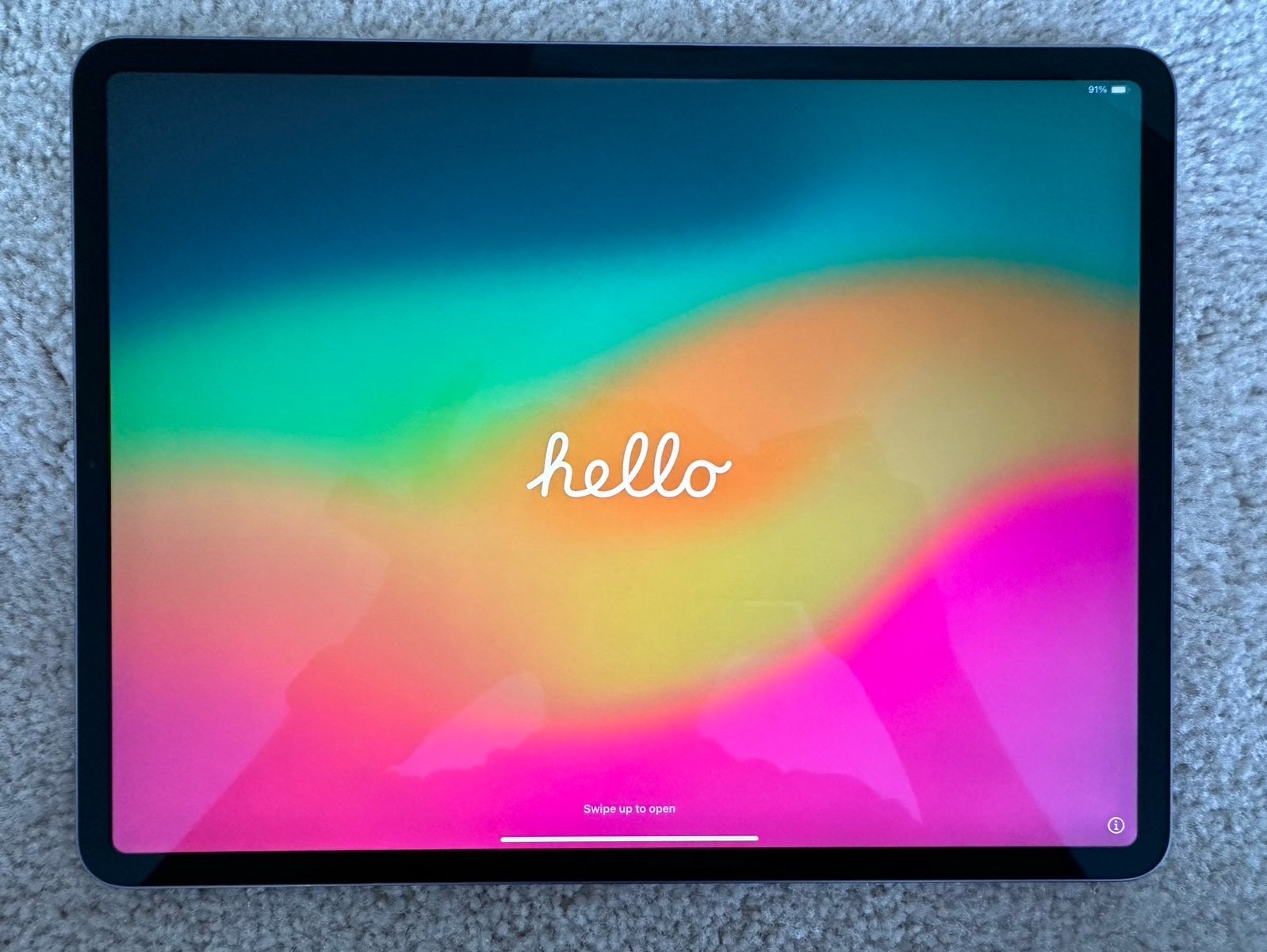 12.9 iPad Pro 3rd generation Space Gray 256 GB WiFi 1Z66