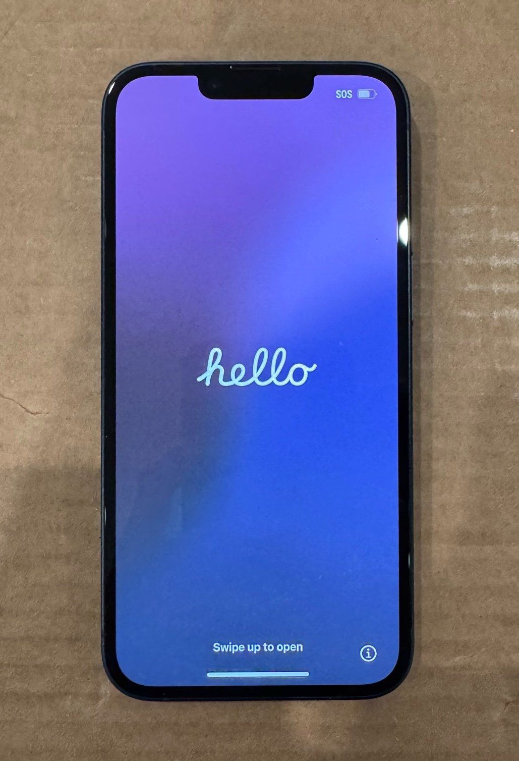 Apple iPhone 14 256gb in Midnight - iCloud & Carrier Unlocked With Otterbox 8J63