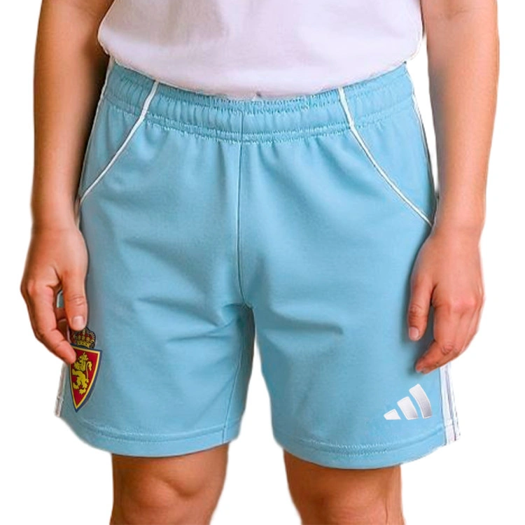 Pantalón corto adidas Real Zaragoza Primera Equipación 2025-2026 Niño