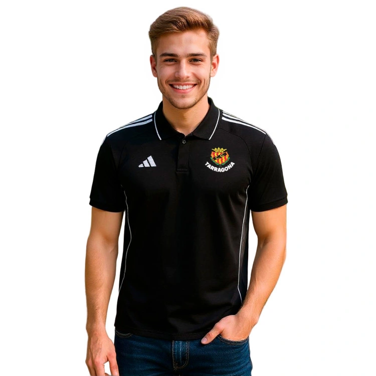 Polo adidas Gimnàstic de Tarragona Paseo Técnicos 2025-2026