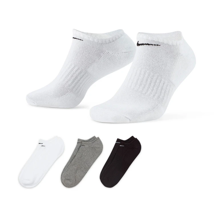 Calcetines Nike Everyday Cushioned No-Show (3 Pares)