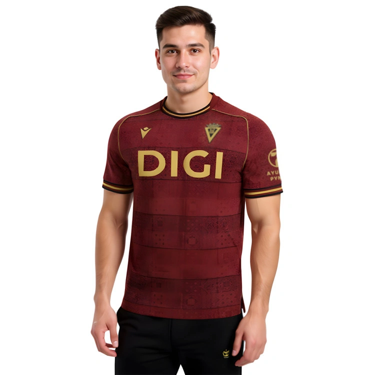 Camiseta Macron Cadiz Cf Segunda Equipación 2025-2026