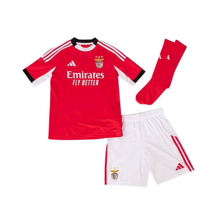 Conjunto adidas SLB Benfica Primera Equipación 2025-2026 Niño