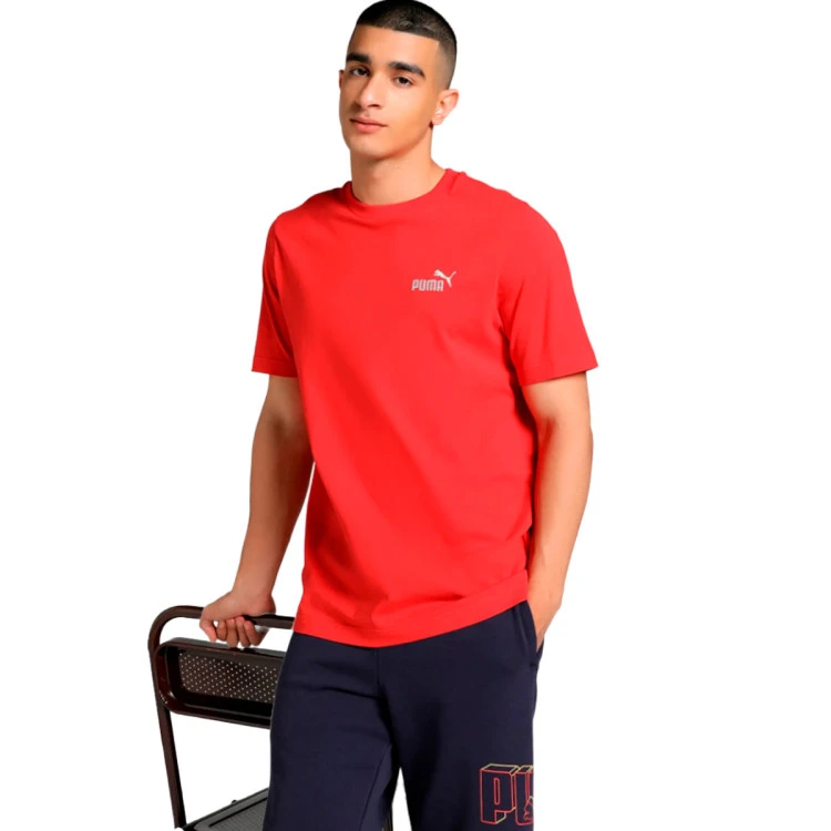 Camiseta Puma Essentials Small No. 1 Logo