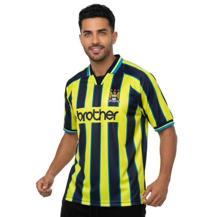 Camiseta Score Draw Manchester City 1999 Wembley shirt