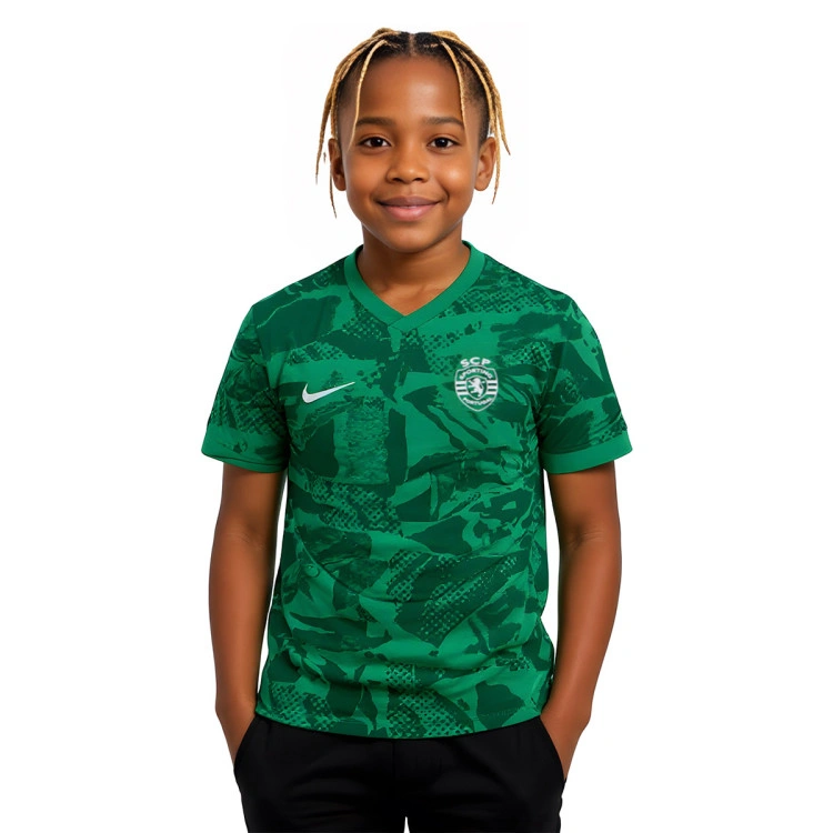 Camiseta Nike Sporting Portugal Pre-Match 2025-2026 Niño