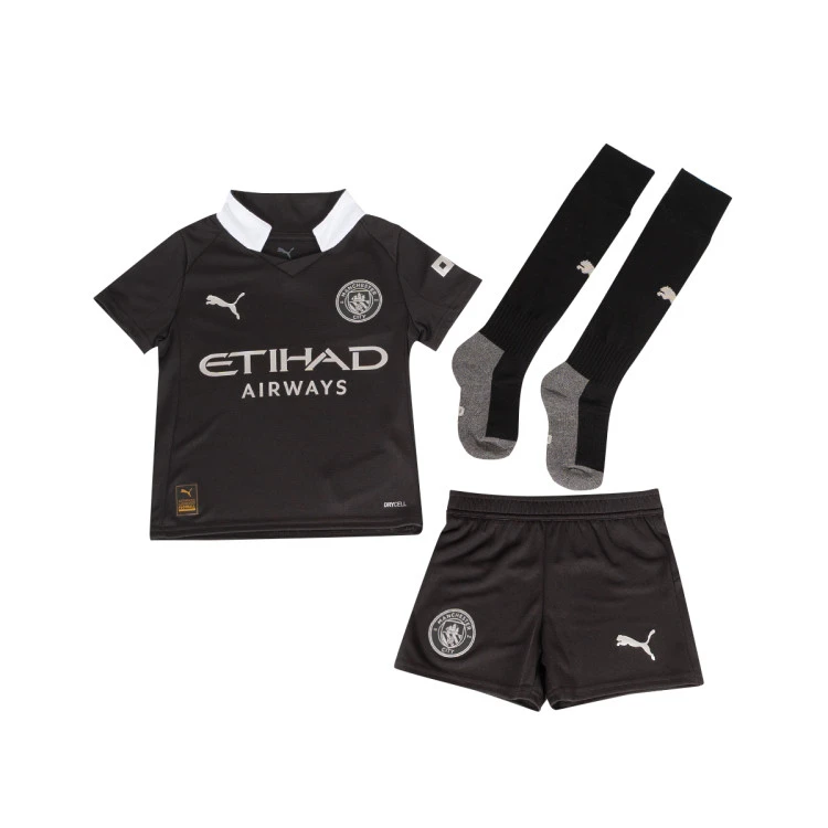 Conjunto Puma Manchester City Segunda Equipación 2025-2026 Niño