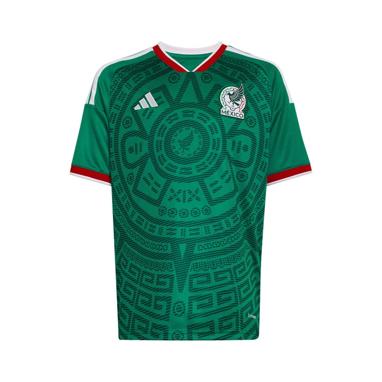 Camiseta adidas Mexico Primera Equipación Mundial 2026 Niño