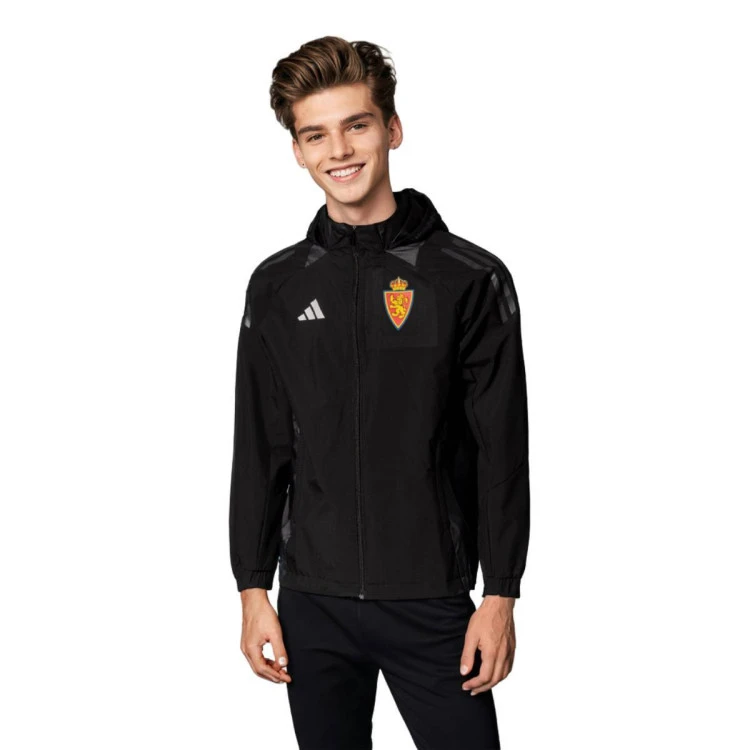 Chubasquero adidas Real Zaragoza Training 2024-2025 Niño