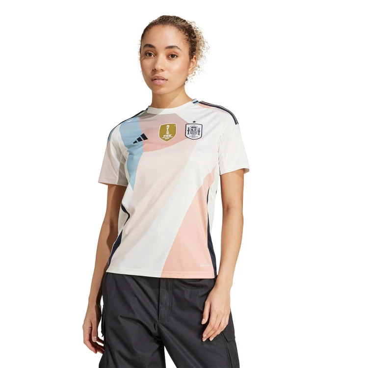 Camiseta adidas España Segunda Equipación Eurocopa Femenina 2025 Mujer