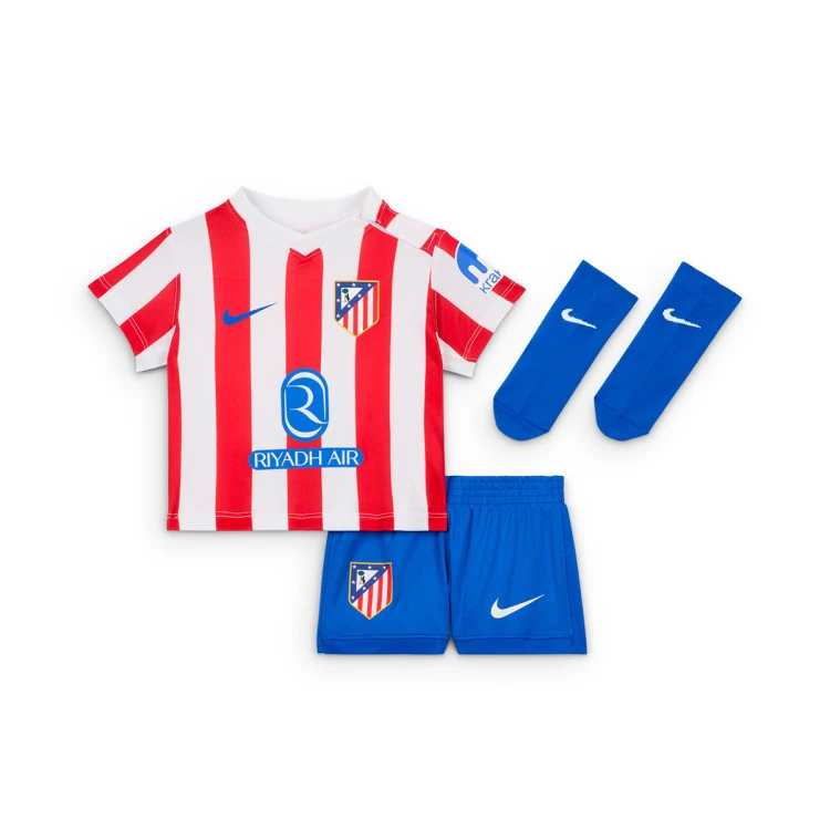Conjunto Nike Atlético de Madrid Primera Equipación 2025-2026 Bebé