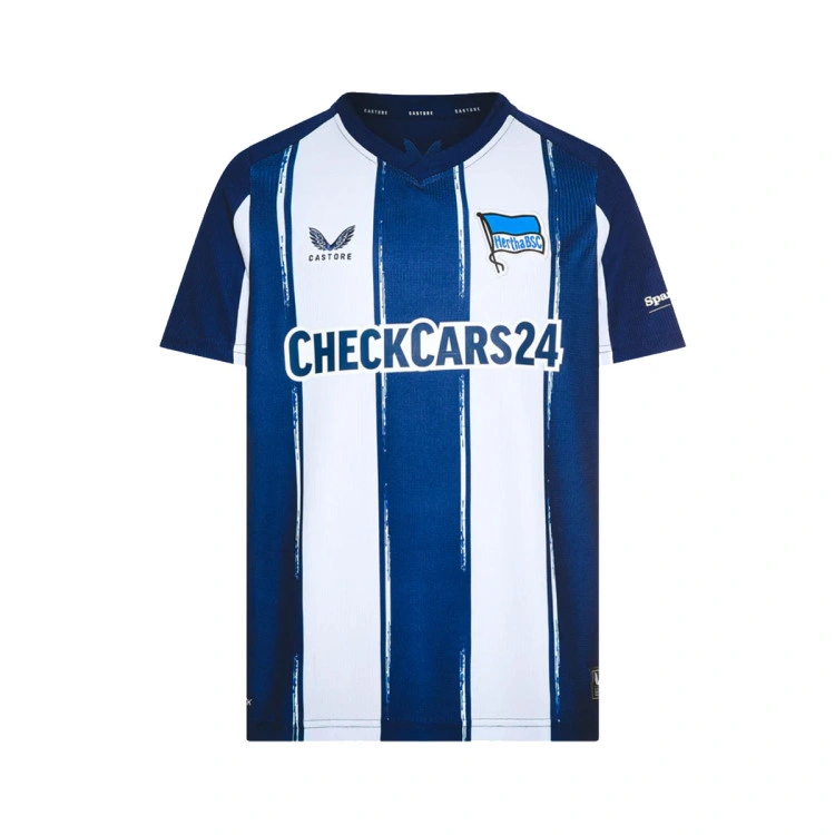 Camiseta Castore Hertha Berlin Primera Equipación 2025-2026 Niño