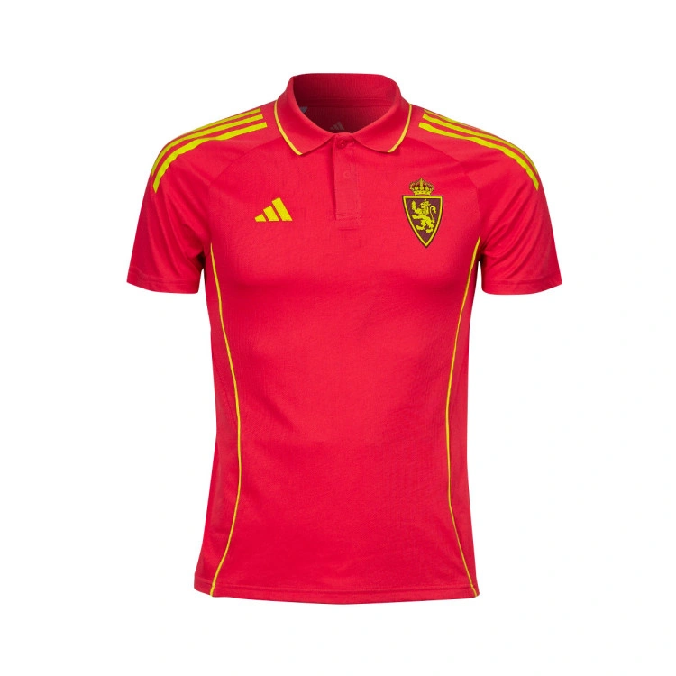 Polo adidas Real Zaragoza Paseo Jugador 25-26 Niño