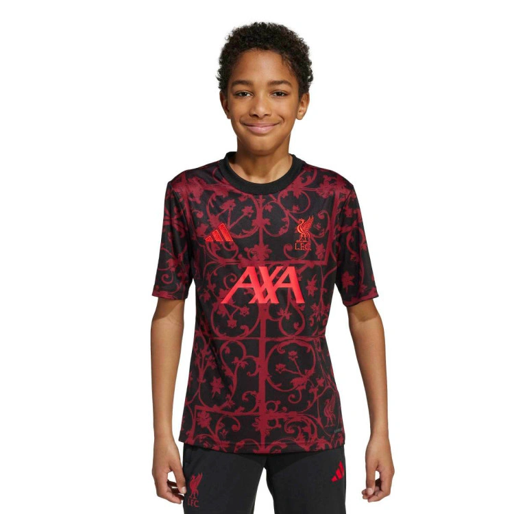 Camiseta adidas Liverpool FC Pre-Match 2025-2026 Niño
