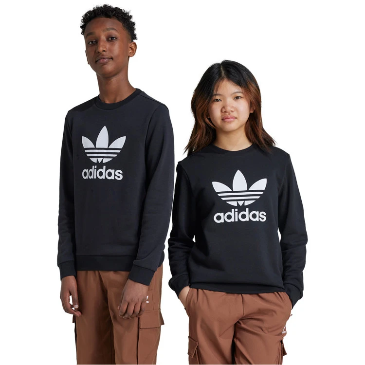 Sudadera adidas Trefoil Crew Niño