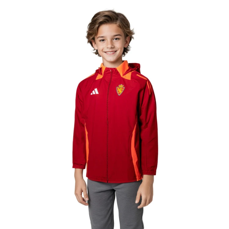 Chubasquero adidas Real Zaragoza Training 2024-2025 Portero Niño