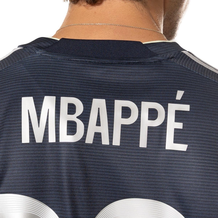 Camiseta adidas Mbappé Real Madrid Segunda Equipación 2025-2026 + Parche