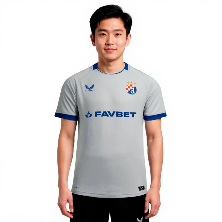 Camiseta Castore Dinamo Zagreb Segunda Equipación 2025-2026