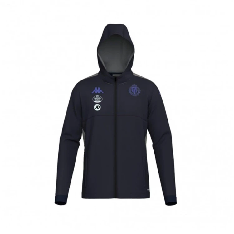 Chaqueta Kappa Real Valladolid Fanswear 2024-2025 Niño