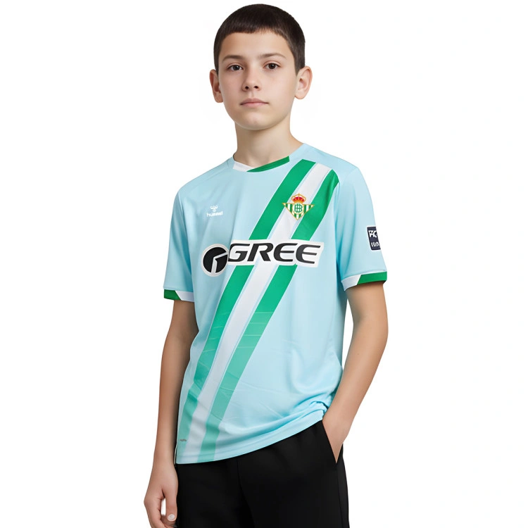 Camiseta Hummel Real Betis Segunda Equipación 2025-2026 Niño