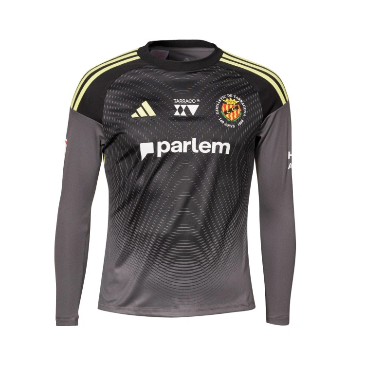 Camiseta adidas Gimnàstic de Tarragona Primera Equipación Portero 2025-2026 Niño