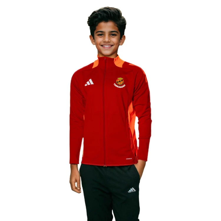 Chaqueta adidas Gimnàstic de Tarragona Paseo Jugadores 2024-2025 Niño