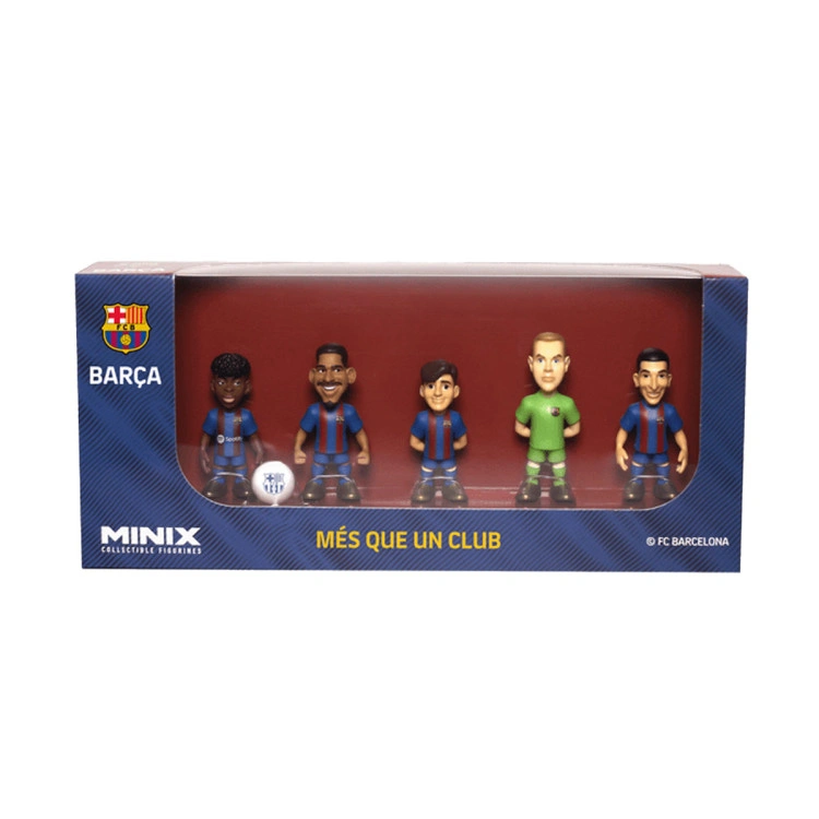 Pack 5 Minix Fc Barcelona (7 Cm)