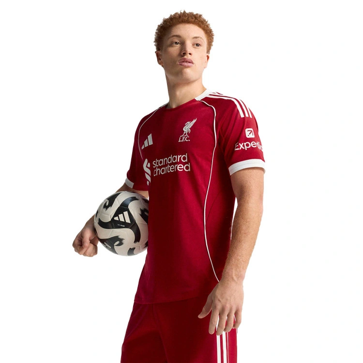 Camiseta adidas Authentic Liverpool FC Primera Equipación 2025-2026
